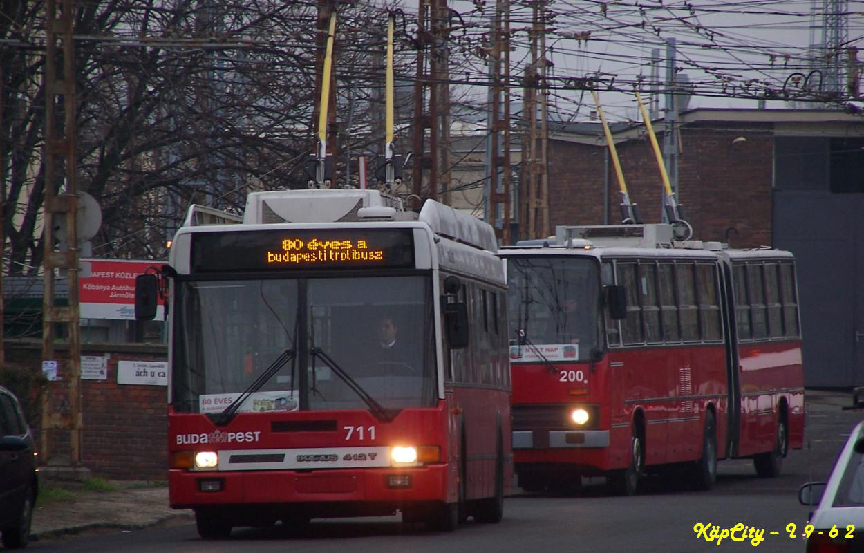 711 - 80 éves a trolibusz (Salgótarjáni utca)