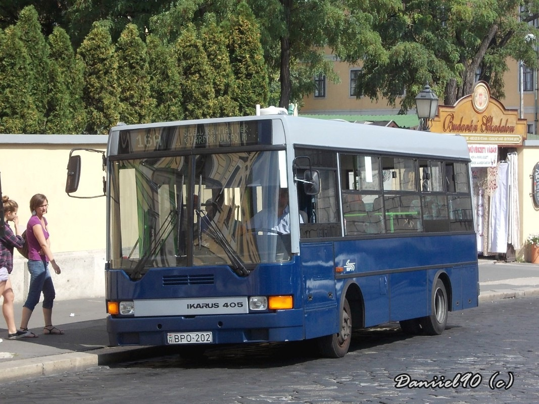 BPO-202, Ikarus 405 (Budapest, Dísz tér)