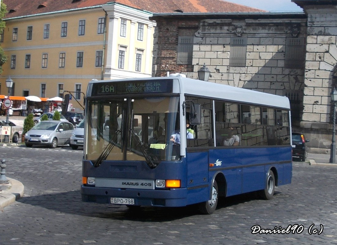 BPO-798, Ikarus 405 (Budapest, Dísz tér)