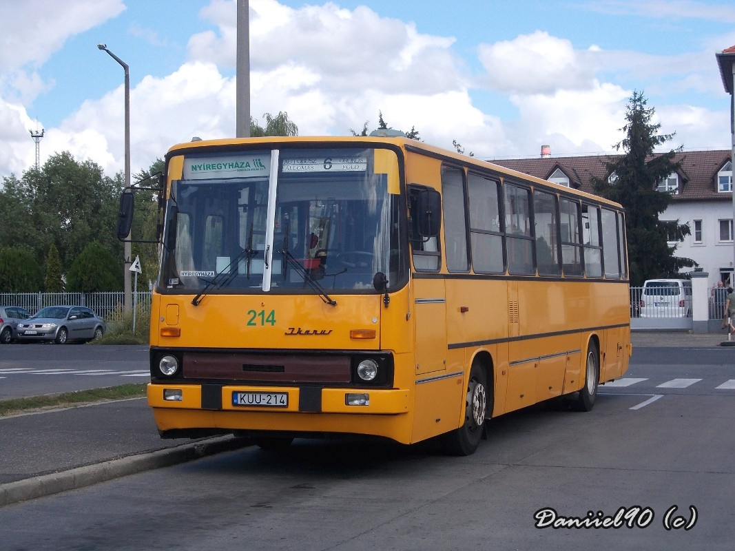 KUU-214, Ikarus 263 (Nyíregyháza, autóbuszállomás)