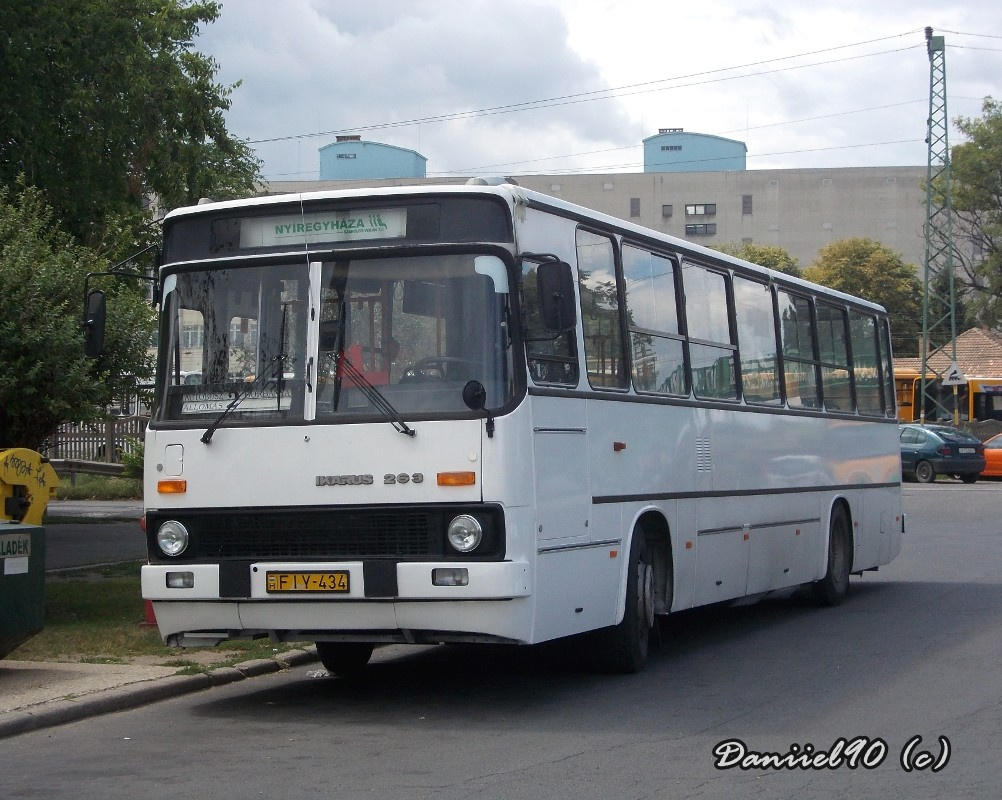 FIY-434, Ikarus 263 (Nyíregyháza, autóbuszállomás)