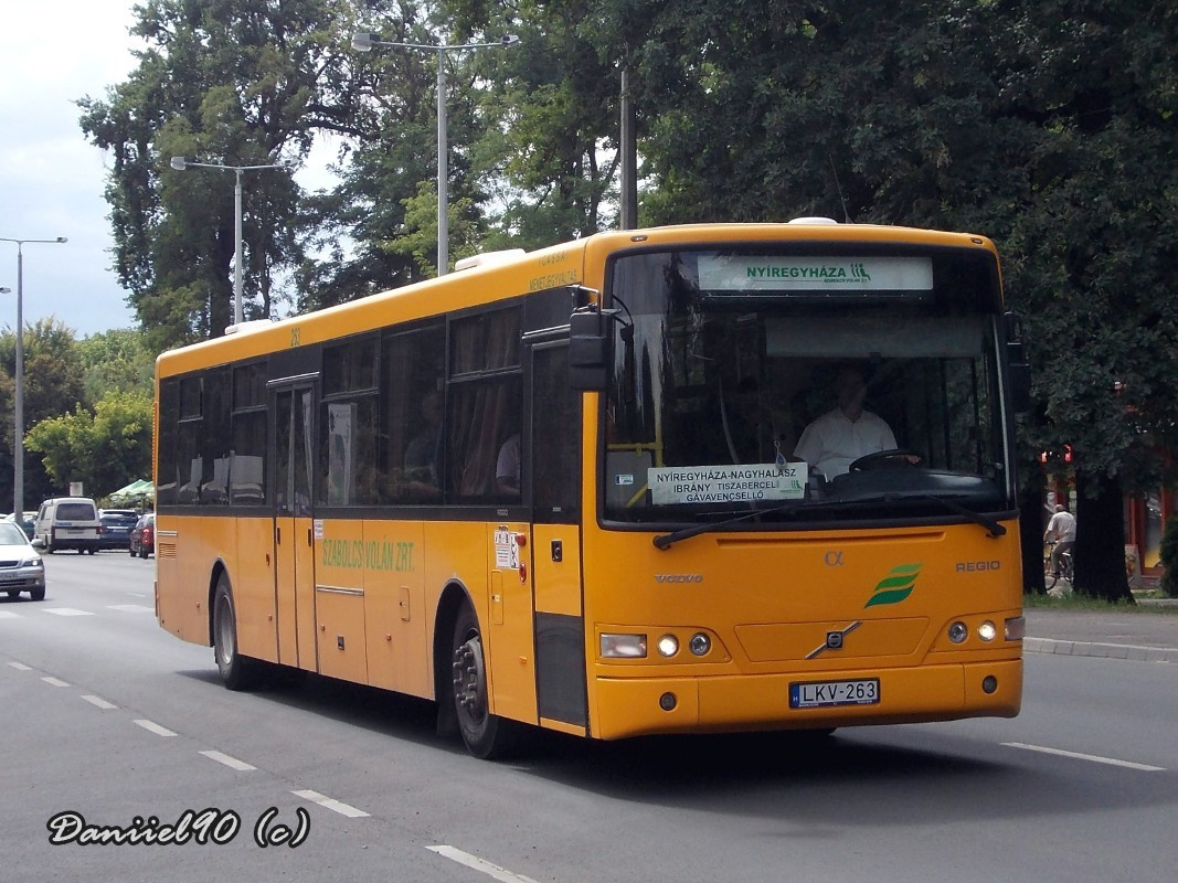 LKV-263, Volvo Alfa Regio (Nyíregyháza, Sóstó)