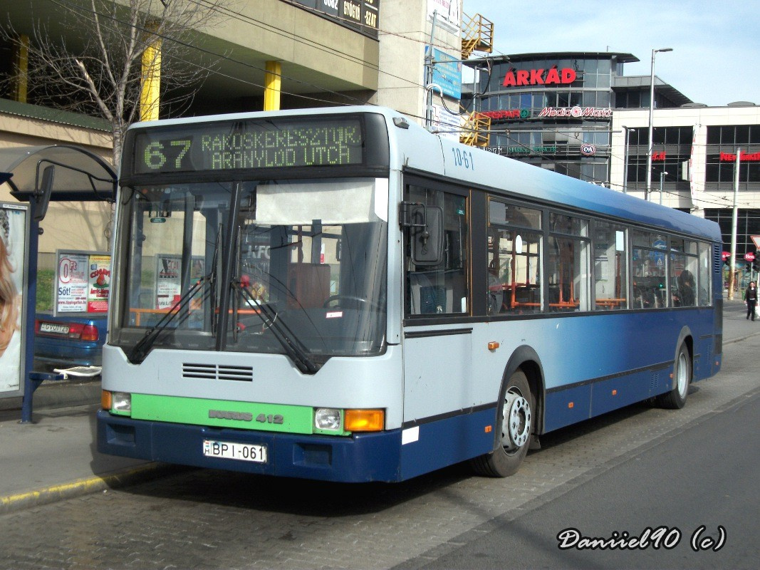 BPI-061, Ikarus 412 (Budapest, Örs vezér tere)
