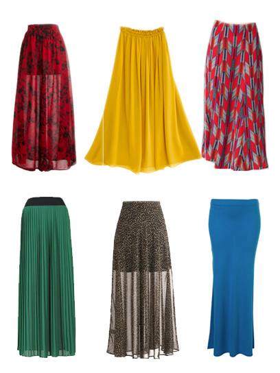 maxi skirt