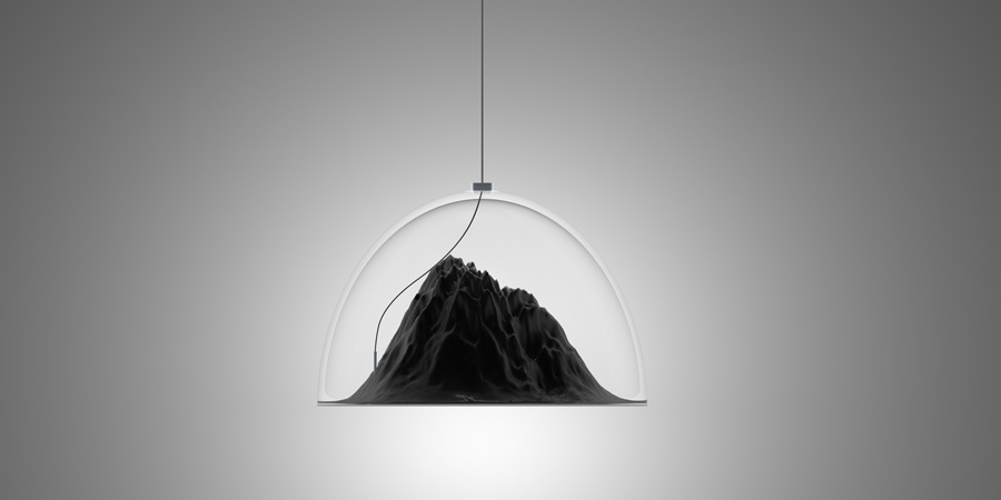 mountain landscape lamp by Dima Loginoff1