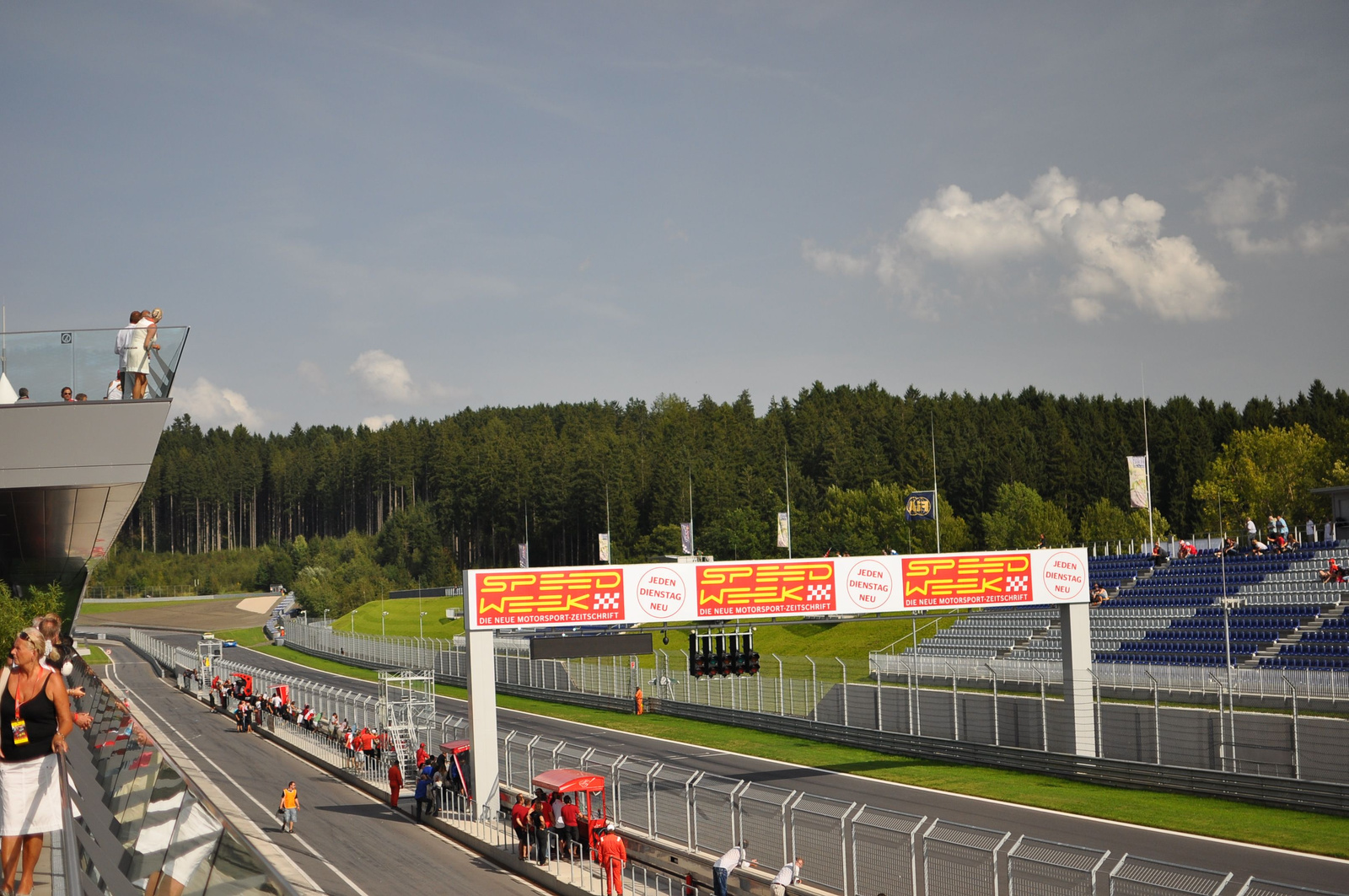 RedBull Ring célegyenes