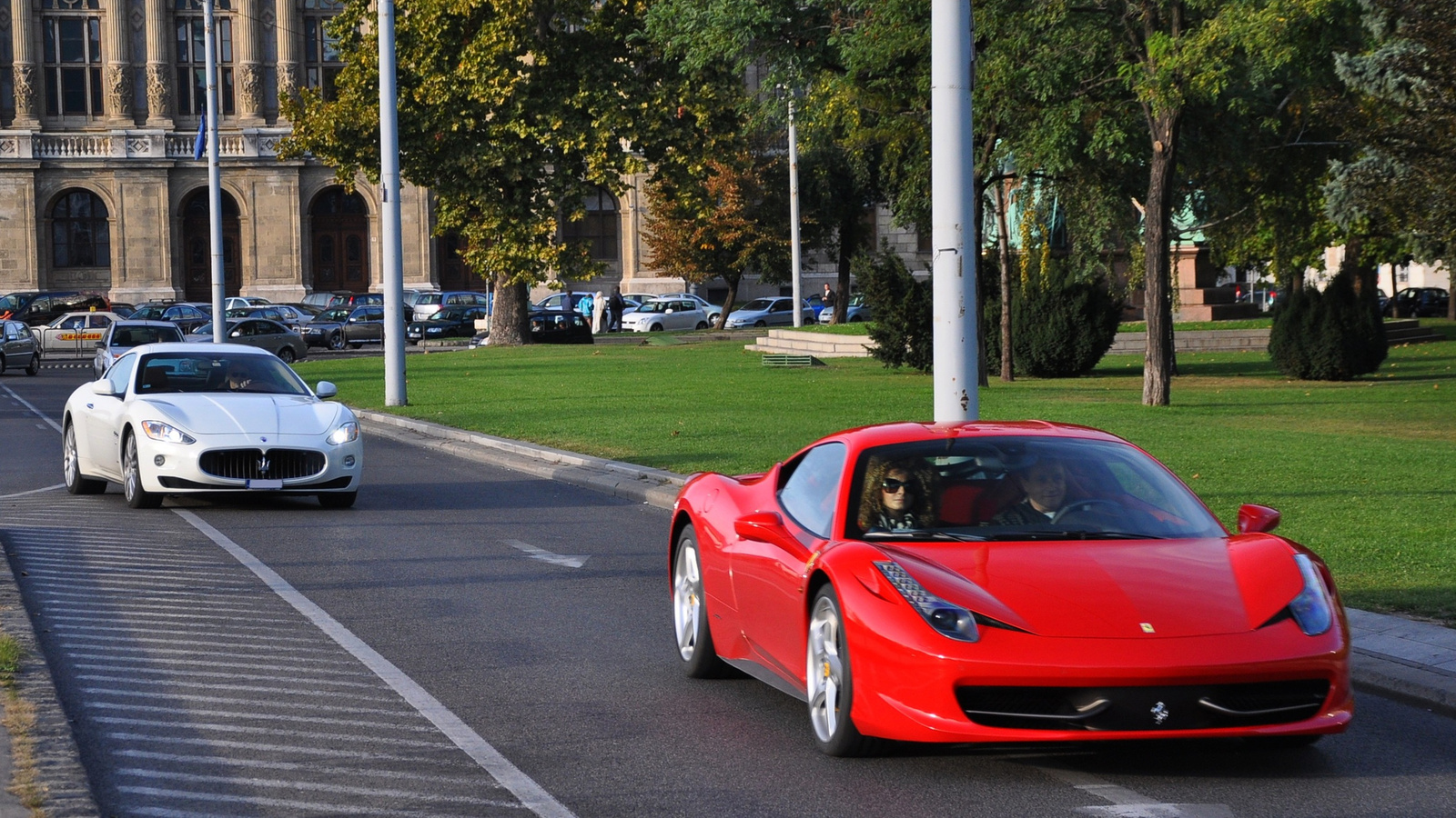 Dupla 227 Maserati GTS Automatic - 458 Italia