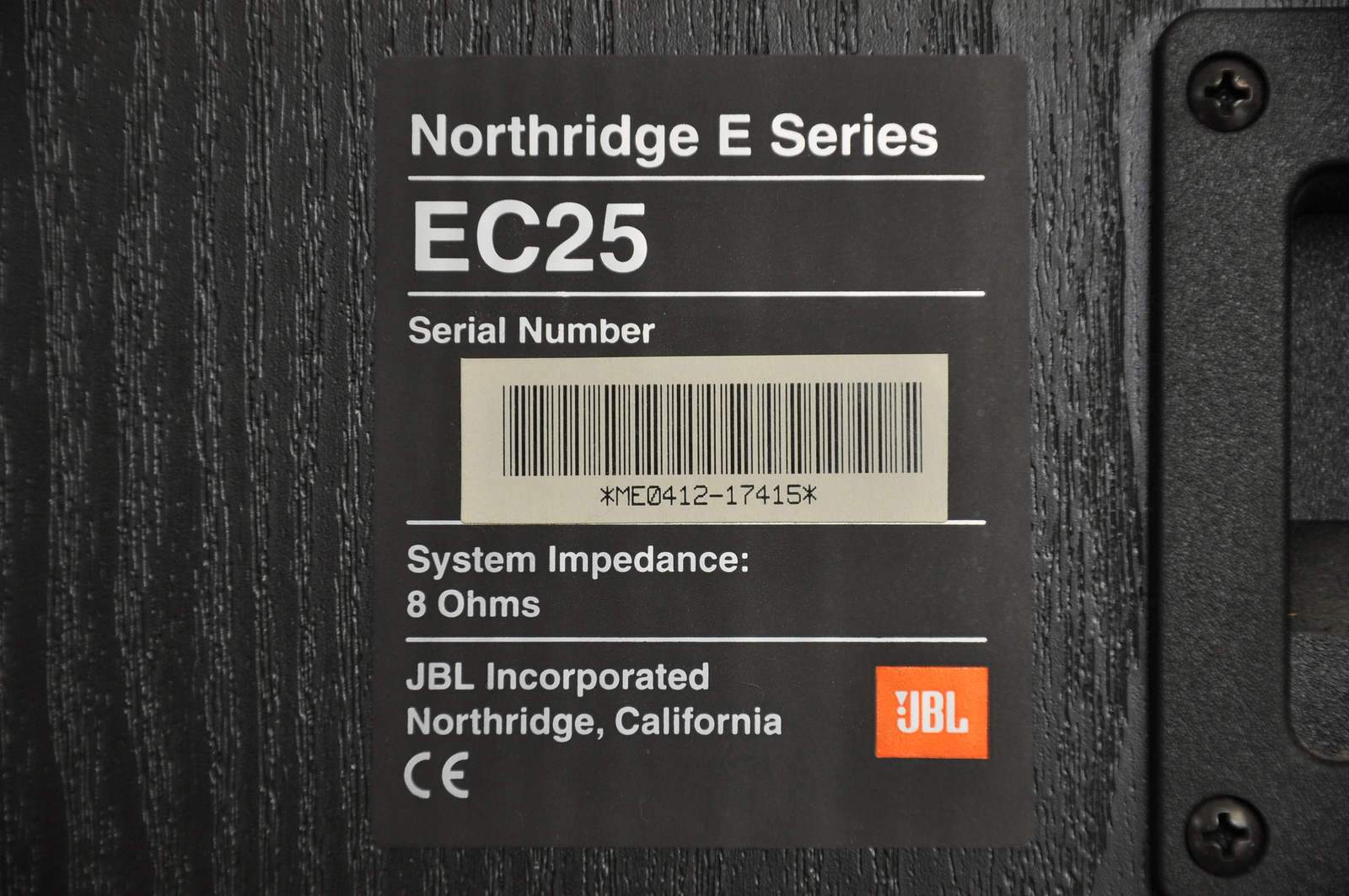 JBL Northridge EC25 021