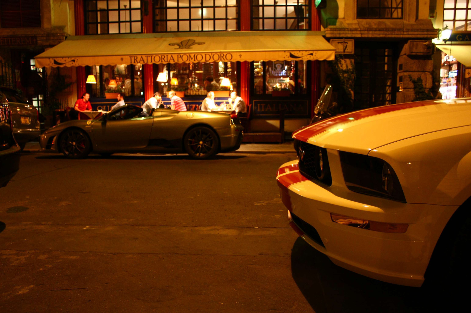 Dupla 121 Mustang & F430 Scuderia Spider