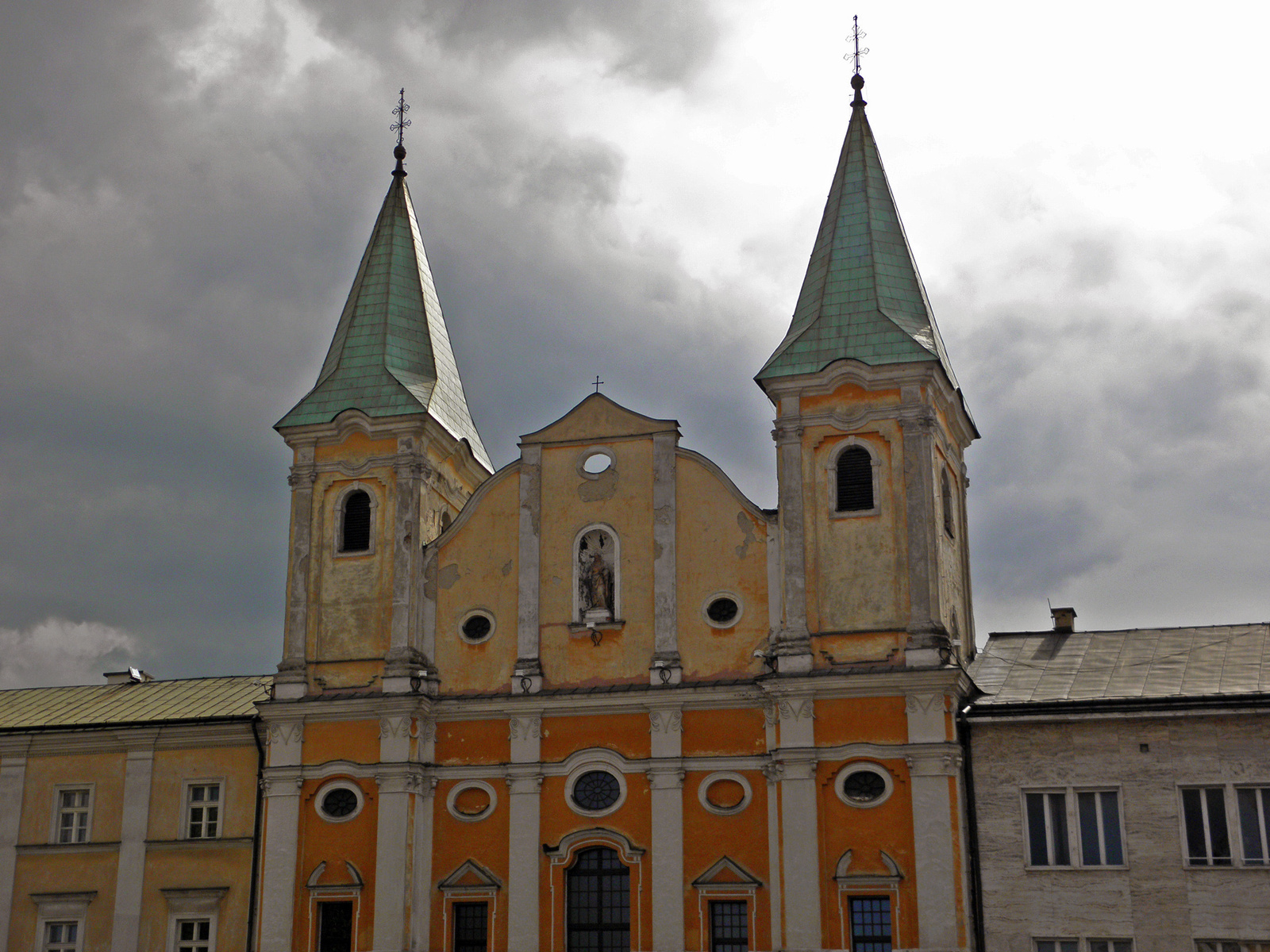 Zsolna főterén