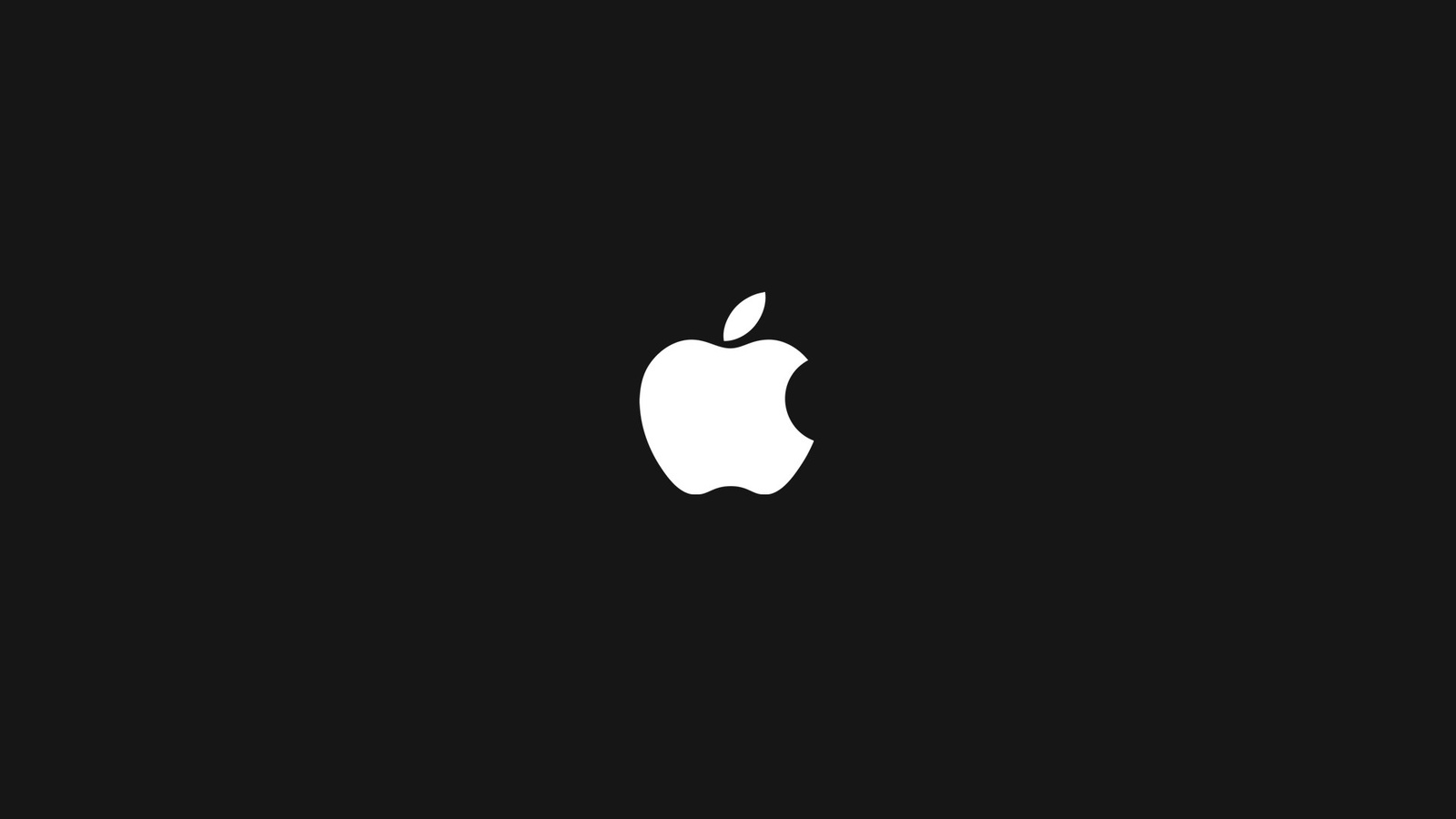 apple black background