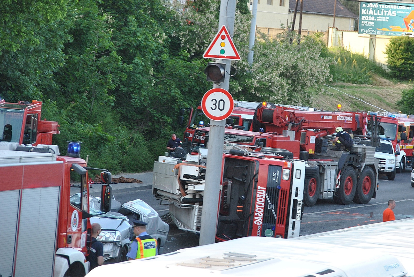 Tragikus baleset a Budaörsi úton (4)