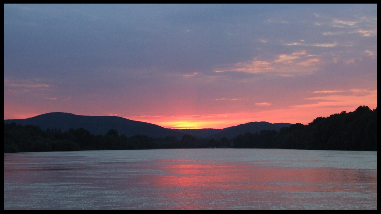 Dunabogdány naplemente