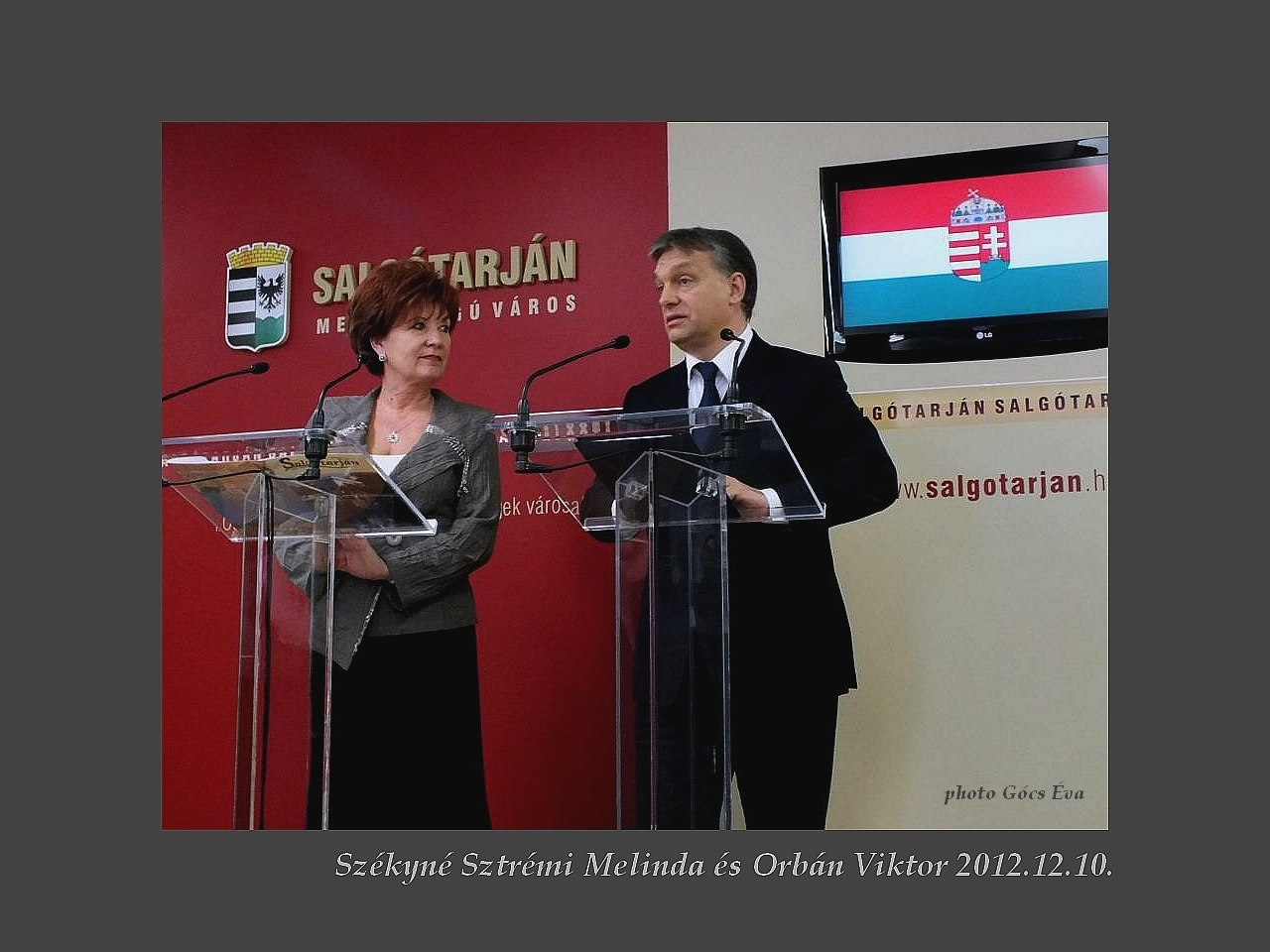 Salgótarjáni képek, 2012.12.10. Polgármester és Országmester egy