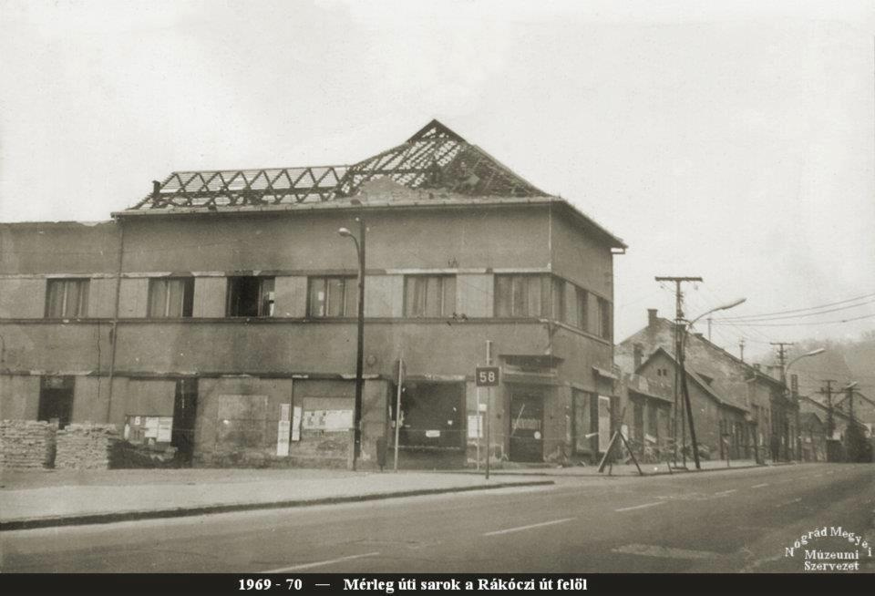 Salgótarján régen, Mérleg-Rákóczi 1970.