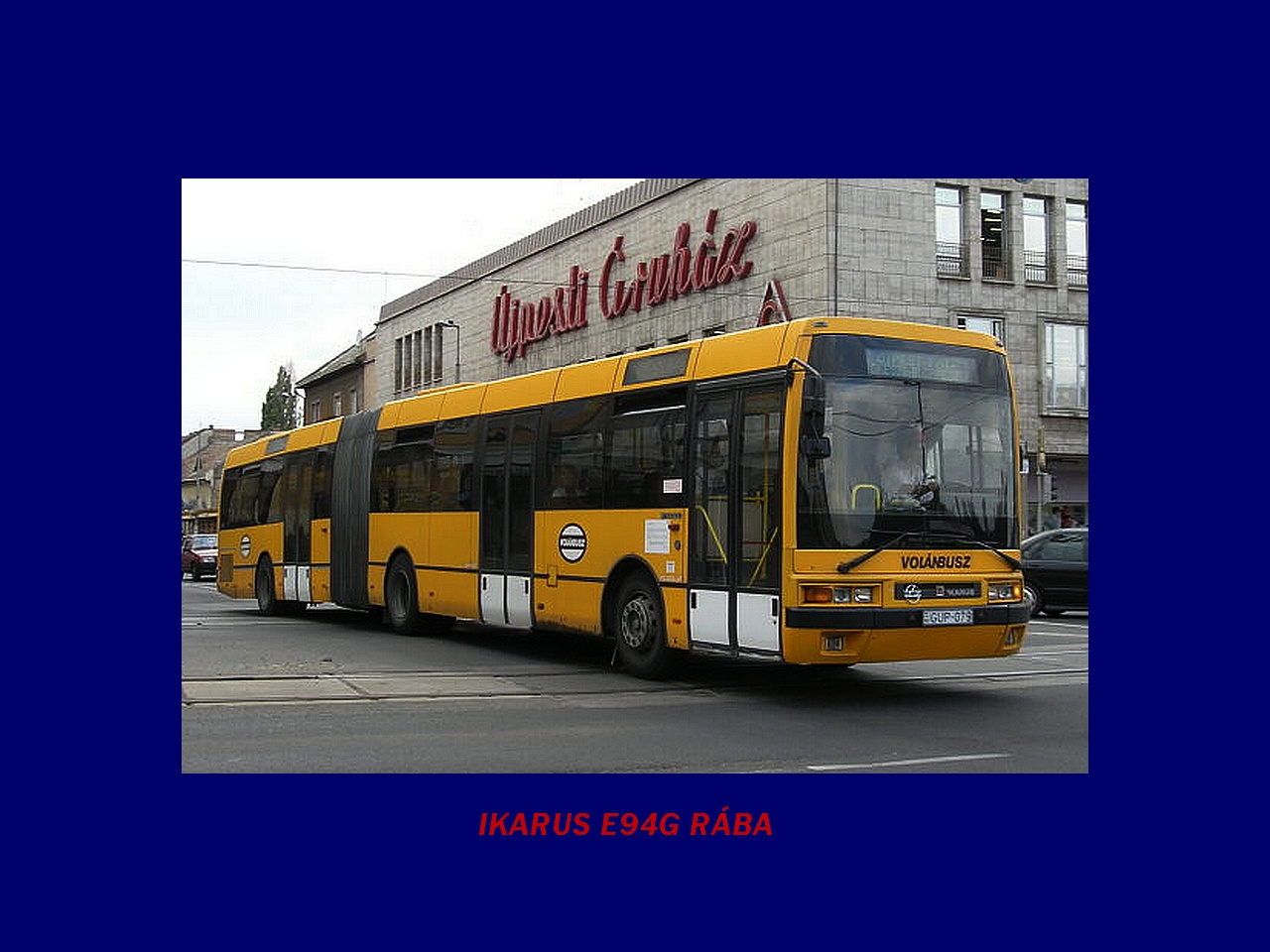 Magyar Busz, IKARUS E94G RÁBA Csuklós