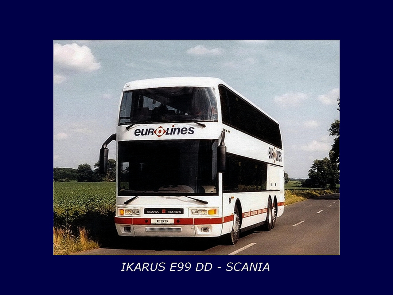 Magyar Busz, Ikarus E99 DD - Scania