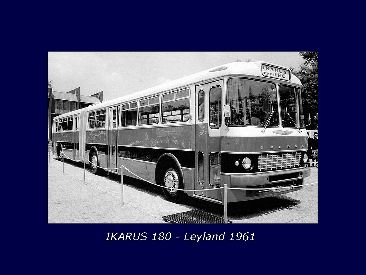 Magyar Busz, Ikarus 180 - Leyland 1961