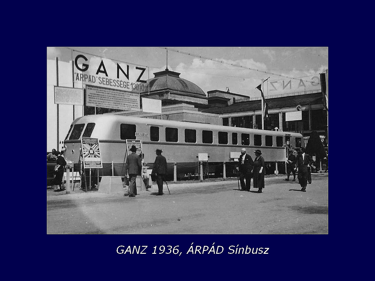 Magyar Busz, GANZ Sínbusz ÁRPÁD 1936