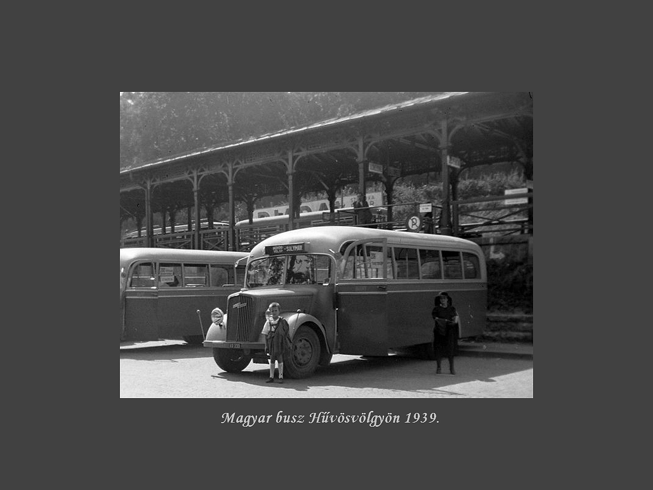 Magyar Busz, Budapest Hűvösvölgy 1939.