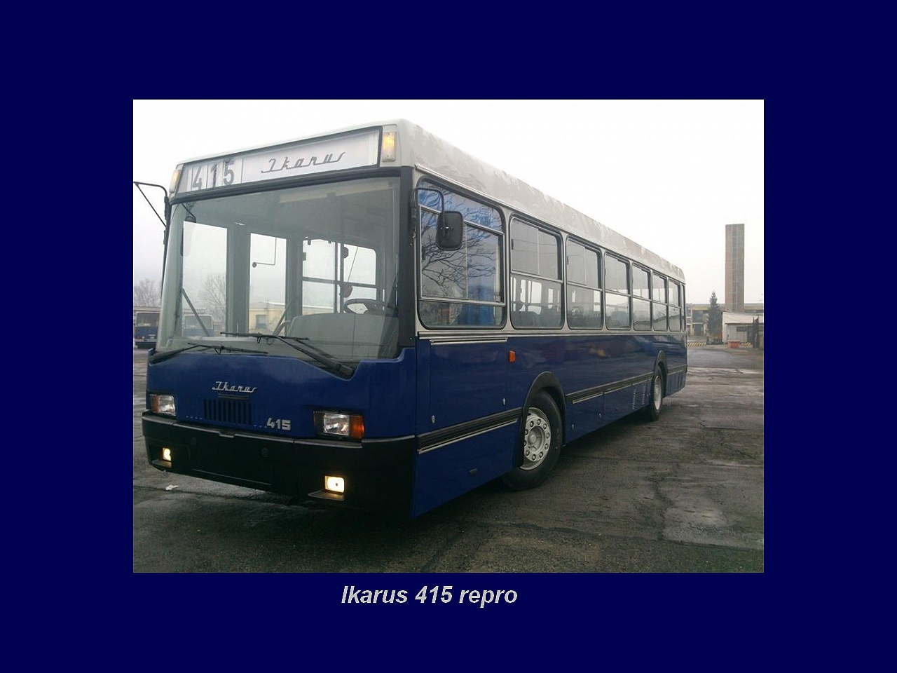 Magyar Busz, Ikarus 415 felújítva nosztalgia