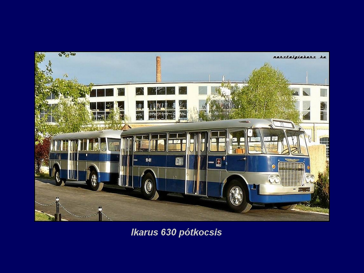 Magyar Busz, Ikarus 630 pótkocsis