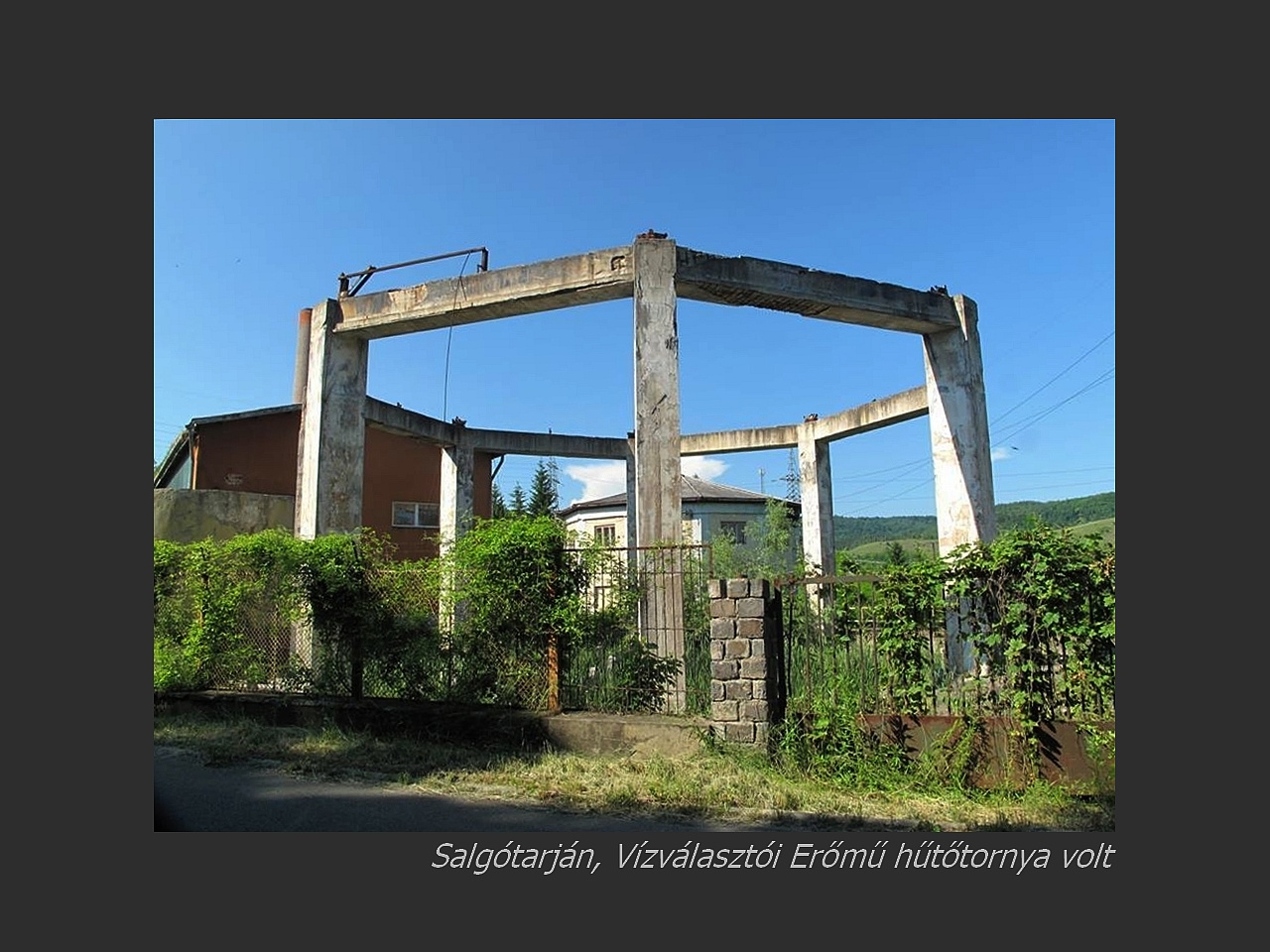 Salgótarjáni képek, Vízválasztói Hőerőmű hűtőtornya volt