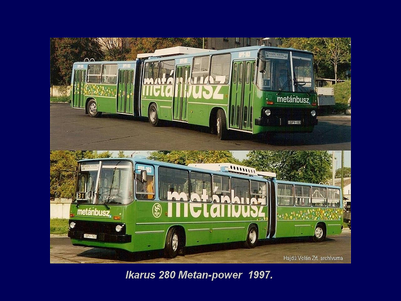 Magyar Busz, Ikarus 280 Metánbusz 1997