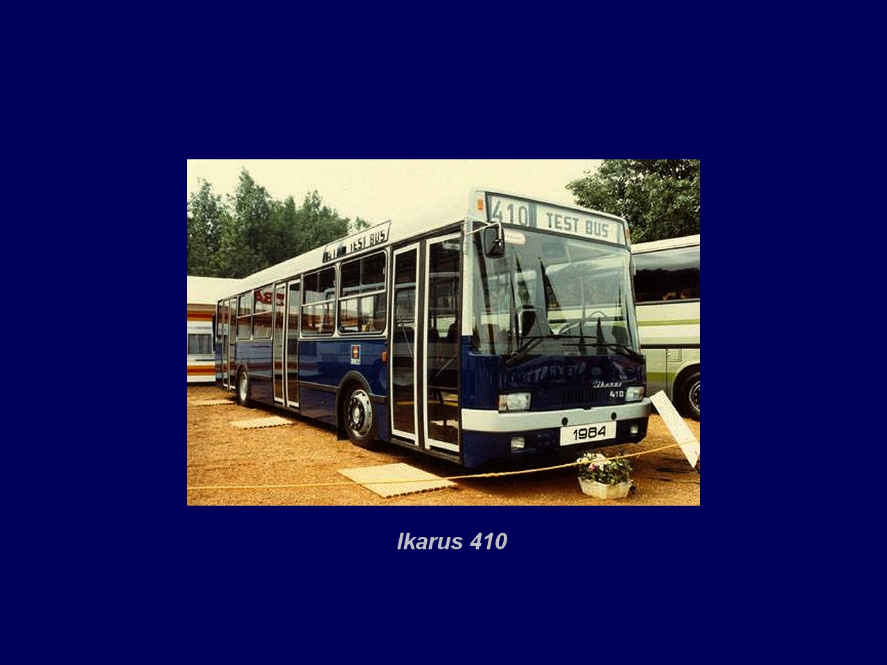 Magyar Busz, Ikarus 410 Testbus