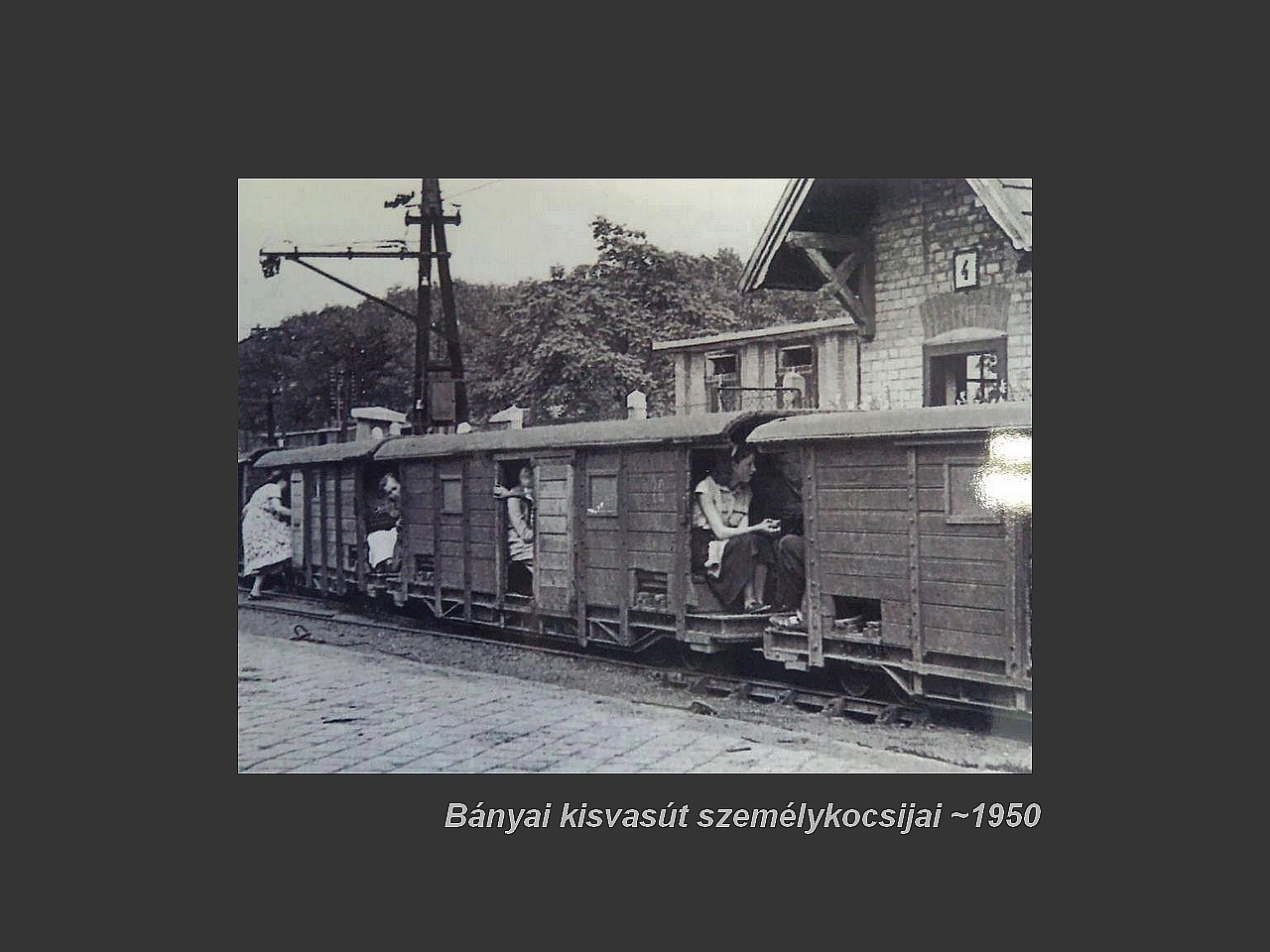 Salgótarján régen, személyszállítás 1950 körül