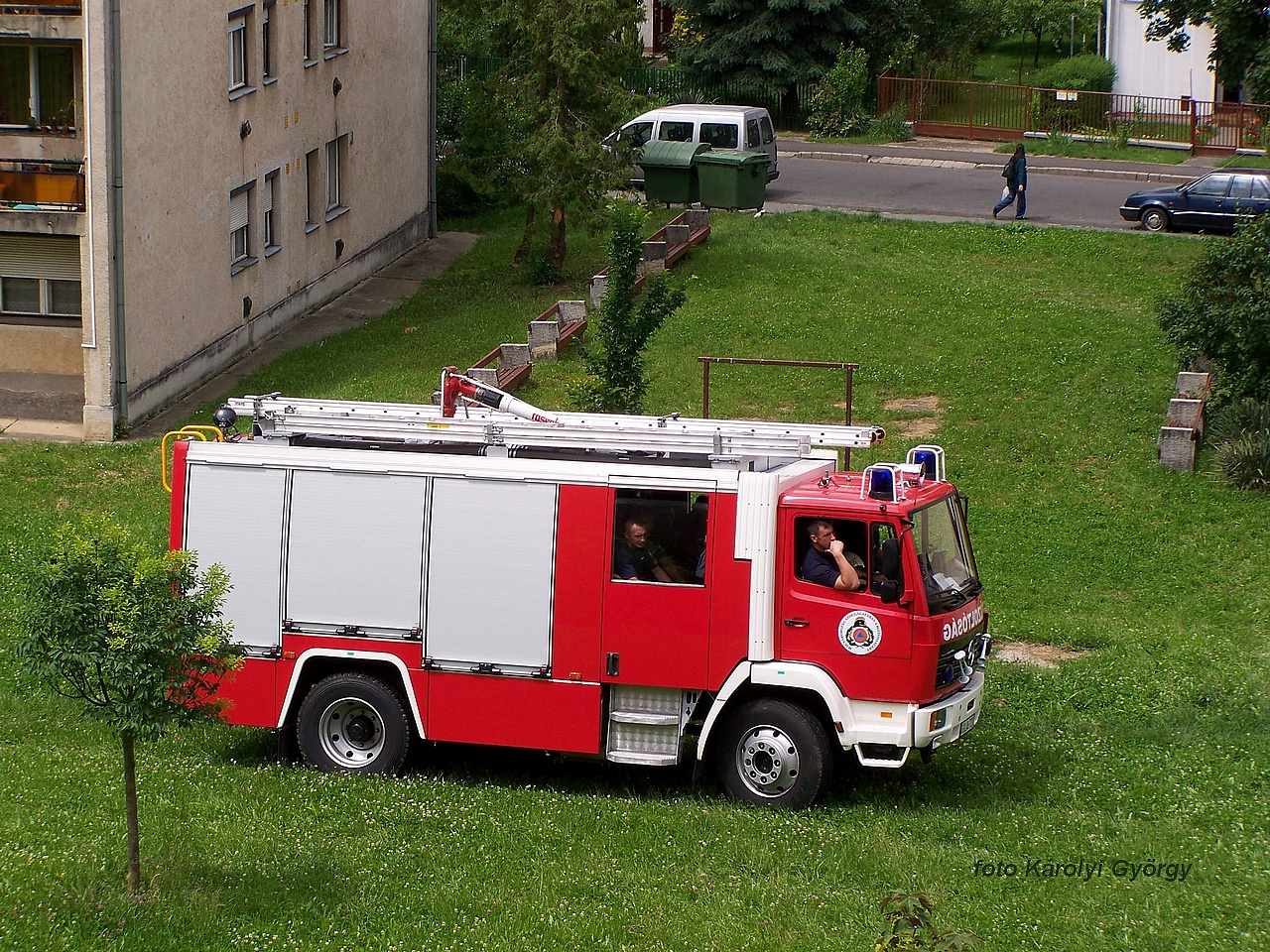 Besztercei képek, gyermeknapi tűzoltók