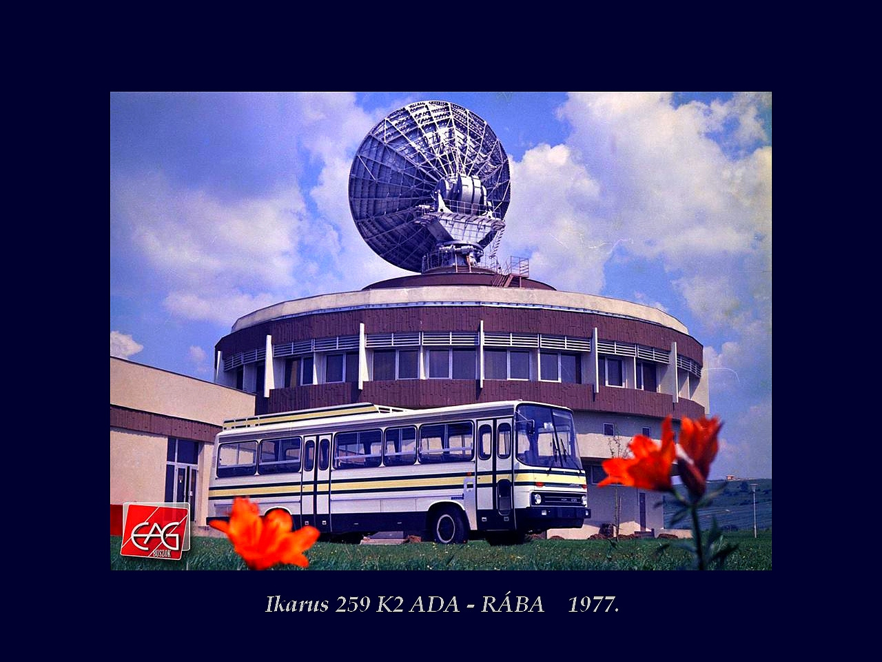 Magyar Busz, Ikarus 259 K2 ADA - RÁBA 1977.