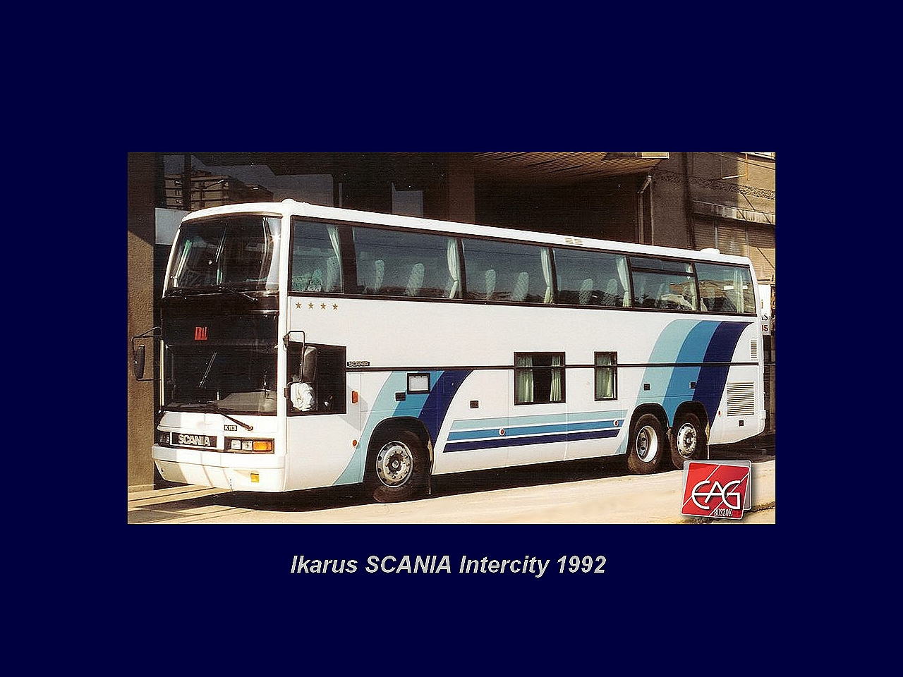 Magyar Busz, Ikarus - SCANIA - Intercity 1992.