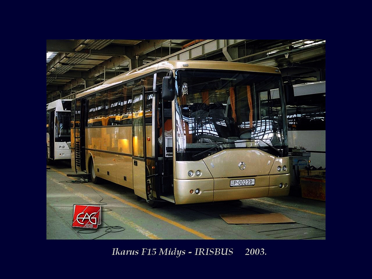 Magyar Busz, Ikarus EAG F15 Midys IRISBUS 2003.