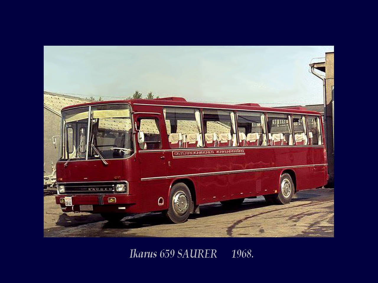 Magyar Busz, Ikarus 659 SAURER 1968.