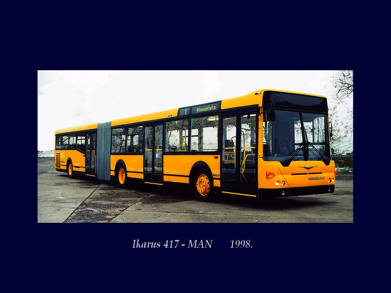 Magyar Busz, Ikarus 417 - MAN 1998.