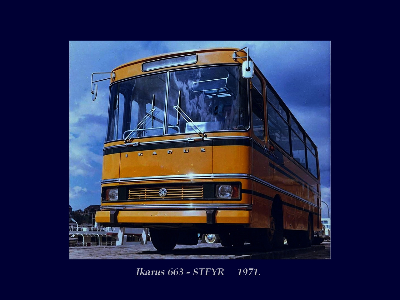 Magyar Busz, Ikarus 663 - STEYR 1971.