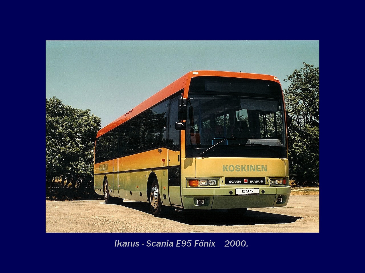 Magyar Busz, Ikarus - Scania Főnix 2000.