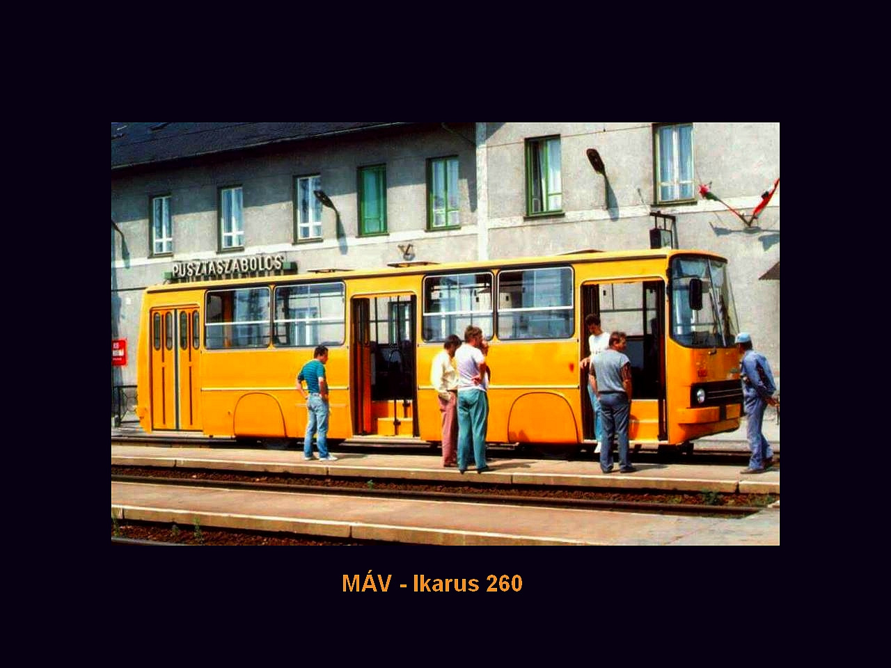 Magyar Busz, Máv Ikarus 260