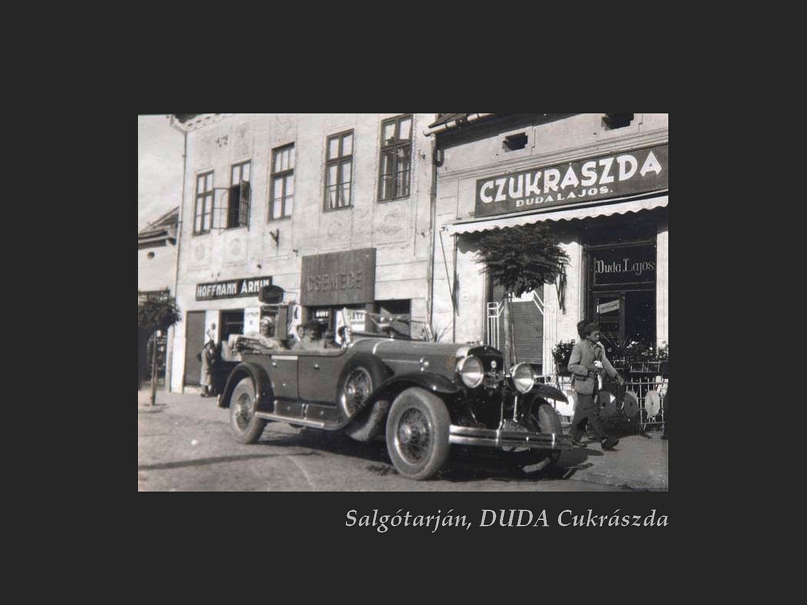 Salgótarján régen, Cukrászda 1932