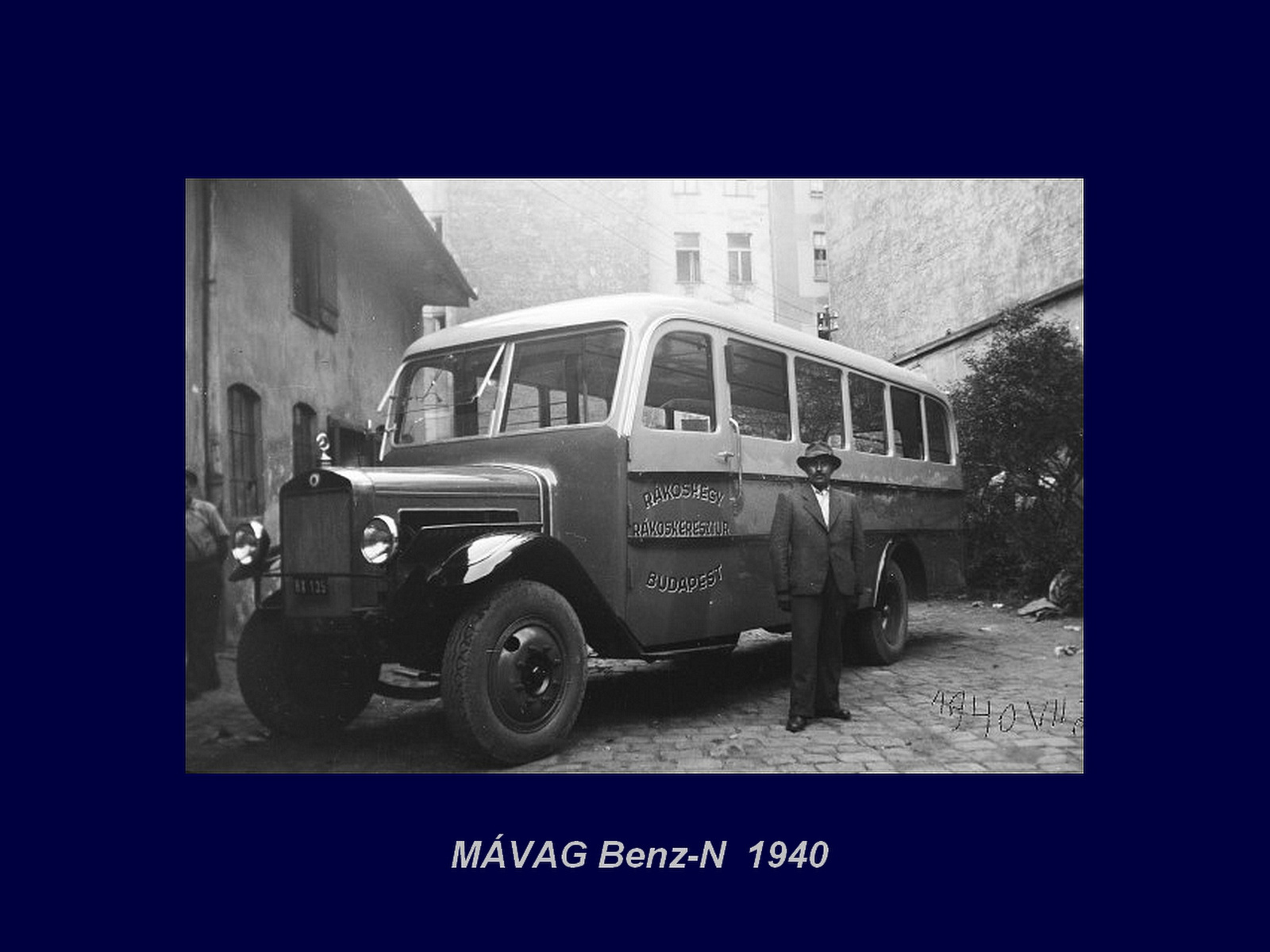 Magyar Busz, 1940 MÁVAG Mercedes-Benz-N