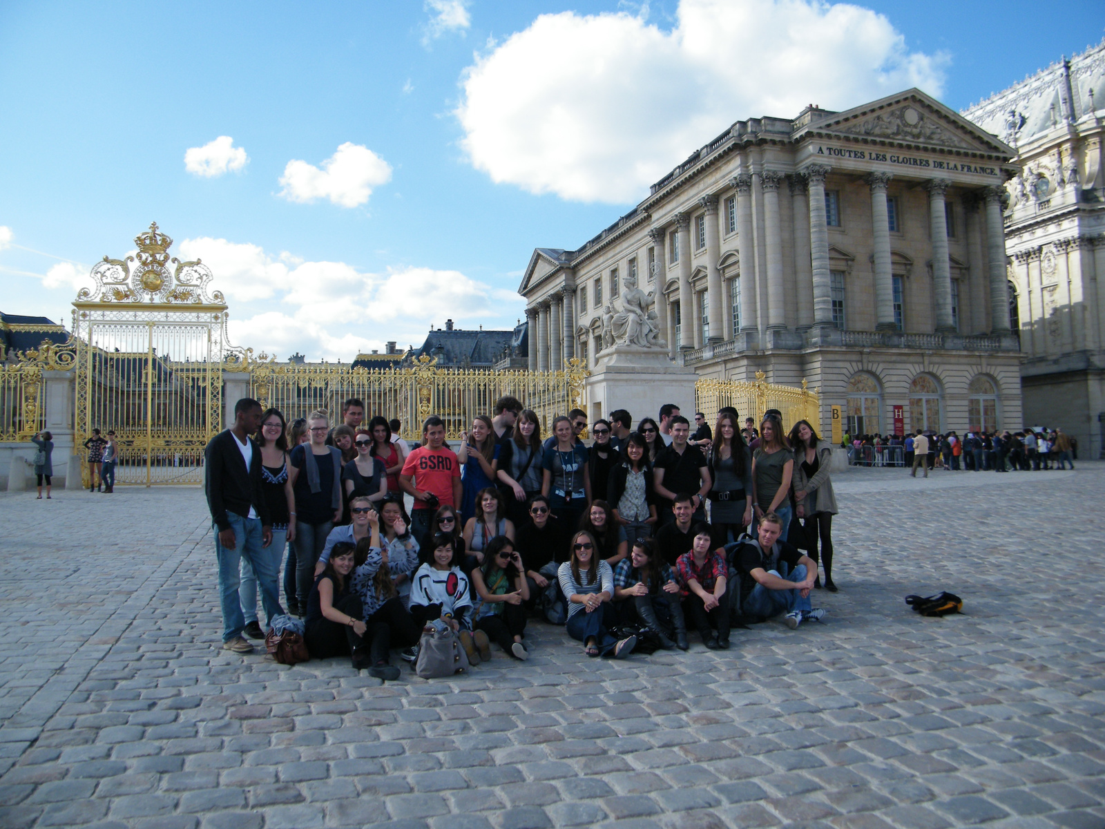 the group @ Versailles