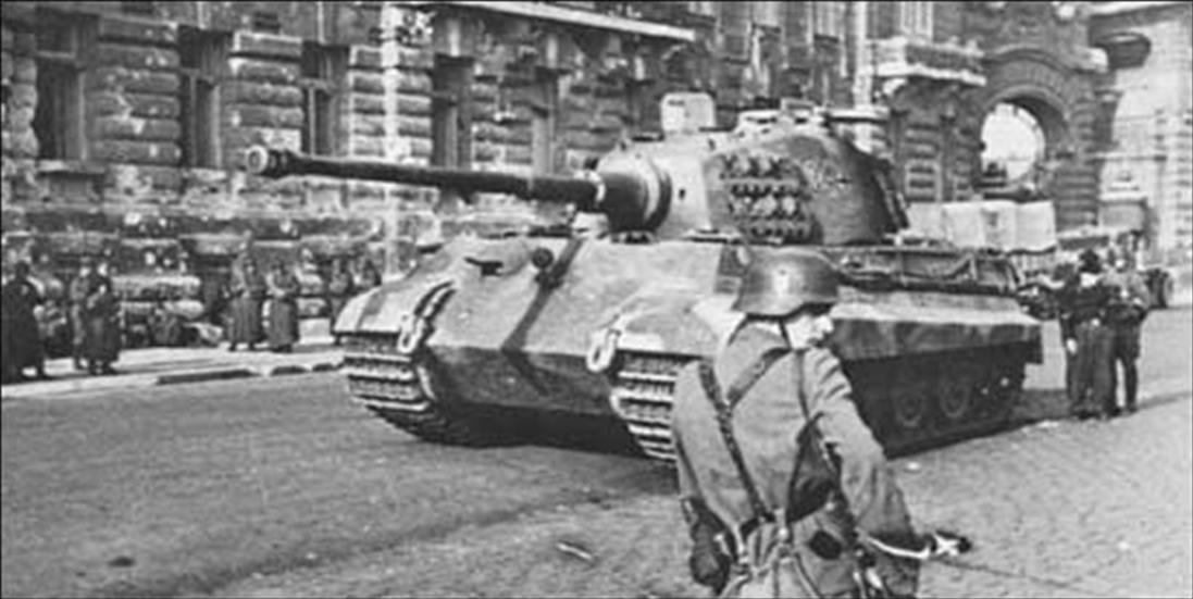 King Tiger Budapest 1944. október 14.