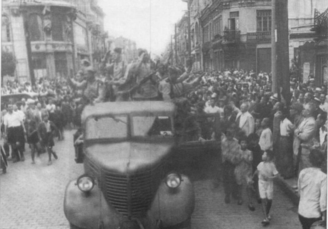 Парад в харбине 1945 фото