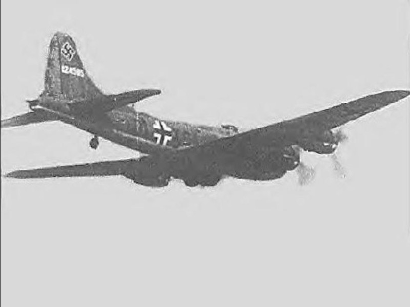 B-17 Flying Fortress német zsákmány