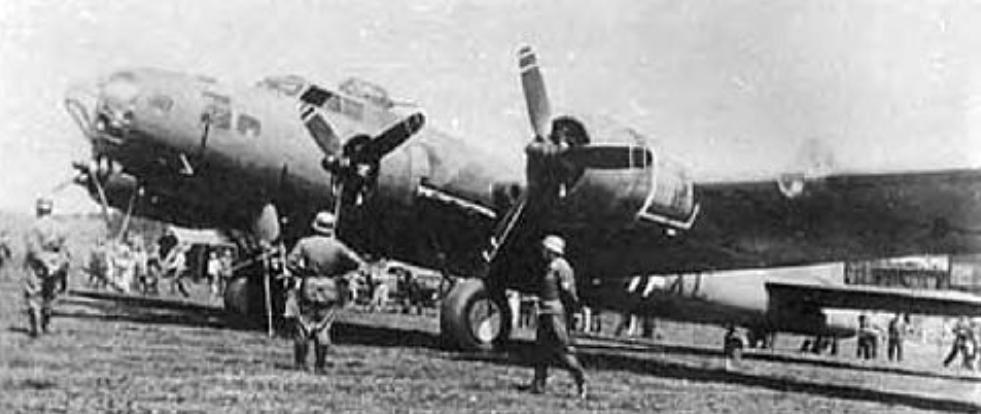 B-17 Flying Fortress német zsákmány 2