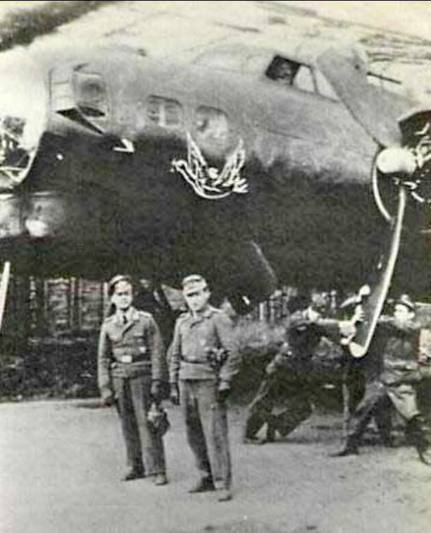 B-17 Flying Fortress német zsákmány 7