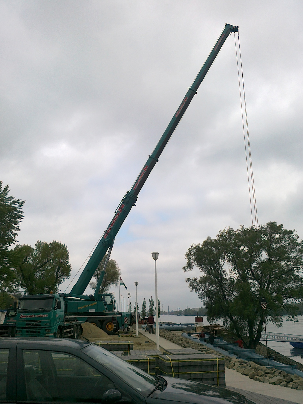 Liebherr LTM 1130 Budapest XXII. 2012 ápr. 002