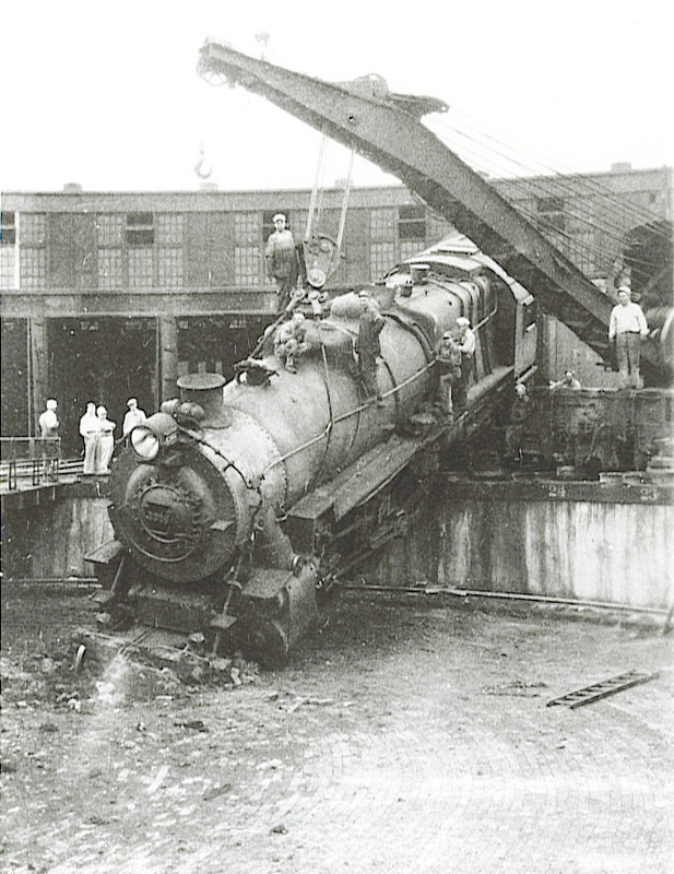 Amerikai Southern Pacific gőzmozdony balesete Roseville