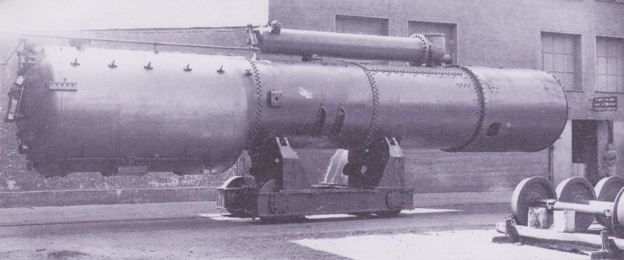 52 (német 52 3620 hullámcsöves tűzszekrényű kazánja 1943)